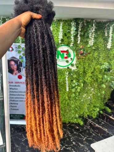 Bongolocs interlocked Locs 100% Natural