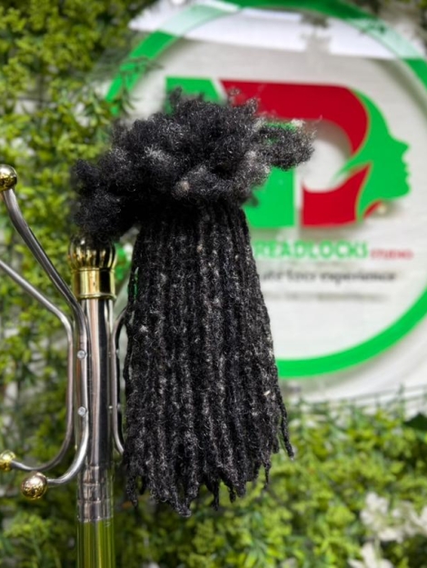 Sisterlocs extensions 100% natural Carefully handcrafted with Afro kinky bulks human hair extensions3